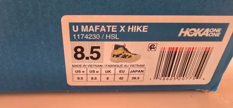Used Hoka Mafate X Hike bike — image 3 of 3