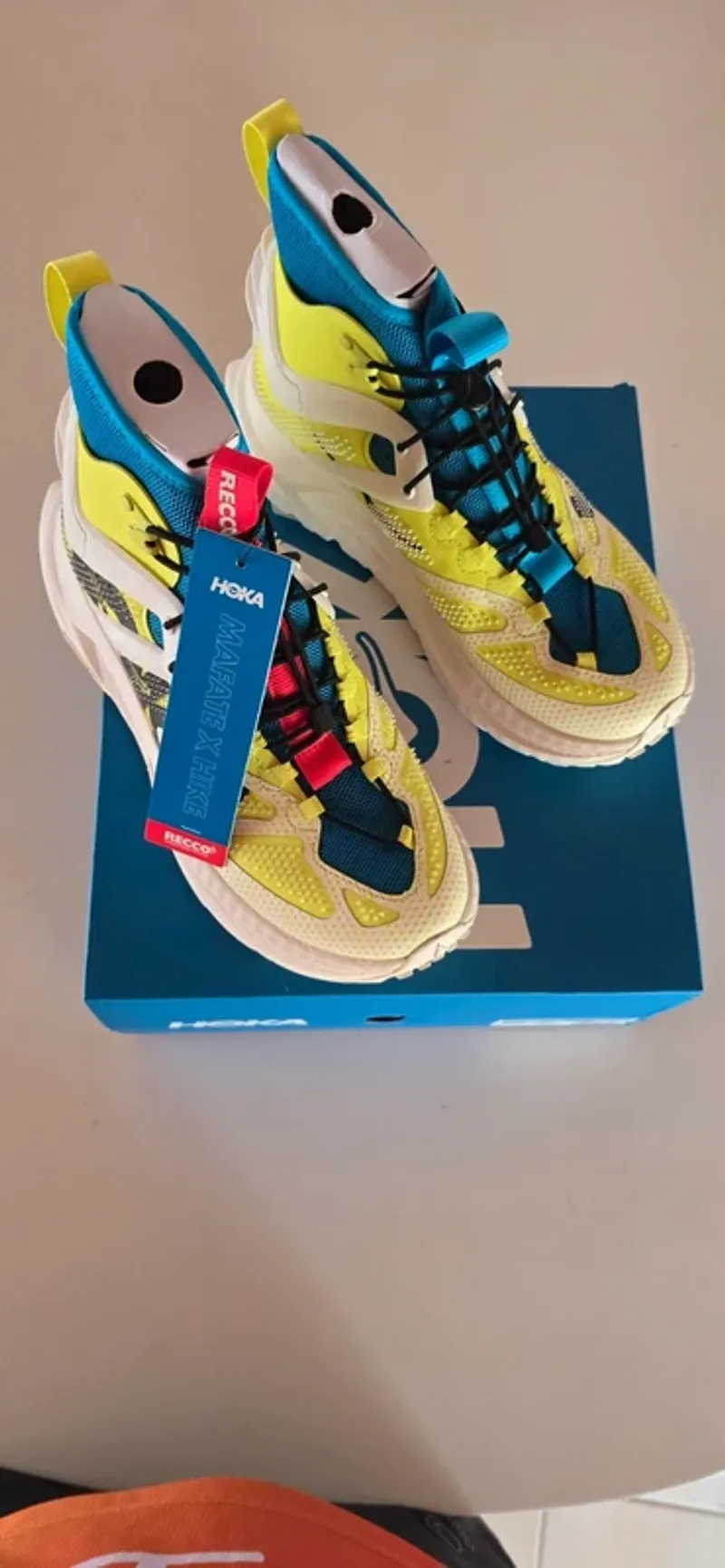 Used Hoka Mafate X Hike Running Shoes
