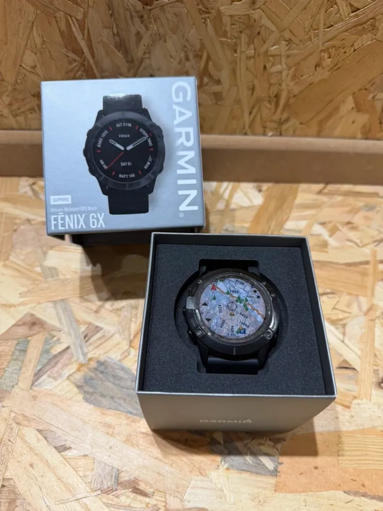Gebrauchtes Garmin Fenix 6X Sapphire bike — Bild 3 von 14