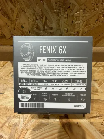 Gebrauchtes Garmin Fenix 6X Sapphire bike — Bild 2 von 14