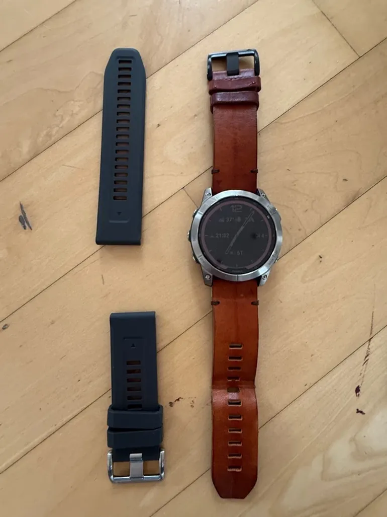 Used Garmin Fenix 7X Sapphire Solar 2024 bike — image 2 of 5
