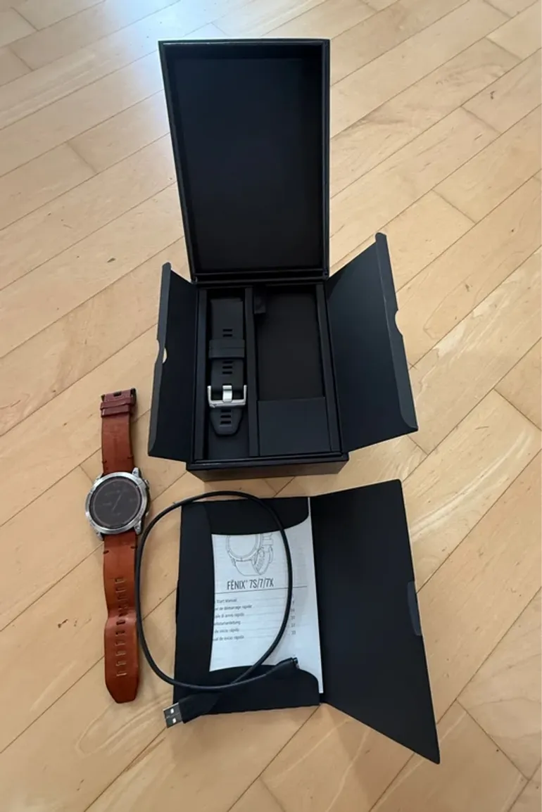 Used Garmin Fenix 7X Sapphire Solar 2024 bike — image 1 of 5