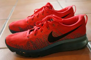 Used Orange Flyknit Air Max 2014 bike — image 2 of 6