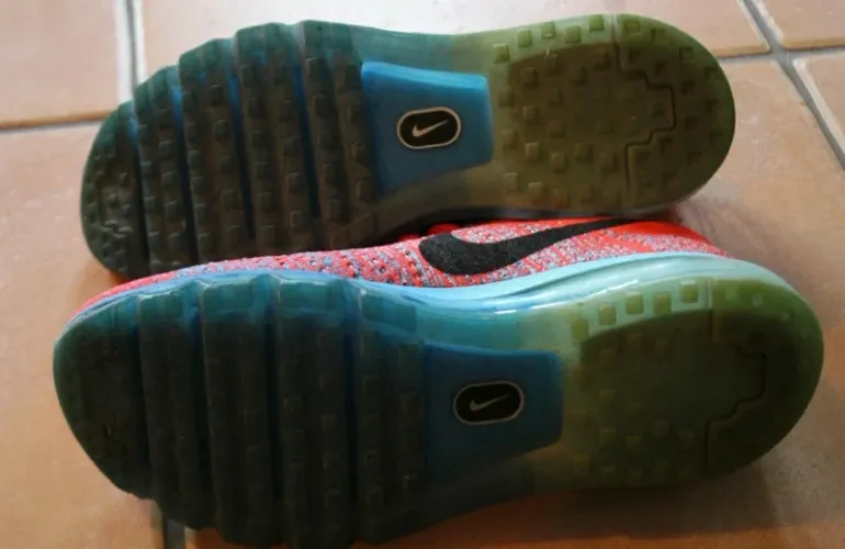 Used Orange Flyknit Air Max 2014 bike — image 6 of 6