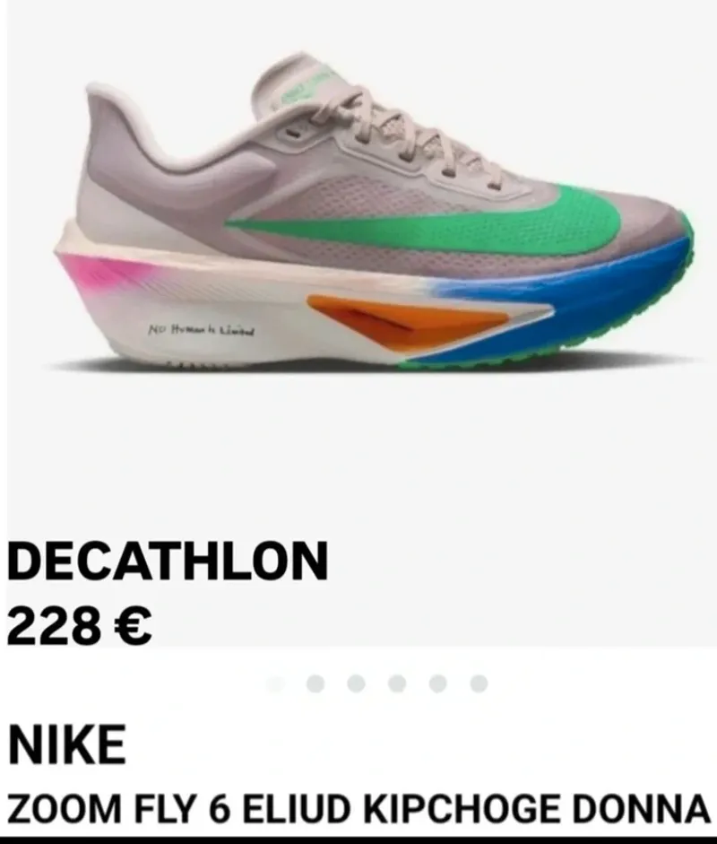 Tweedehands Decathlon Zoom Fly 6 Running Shoes