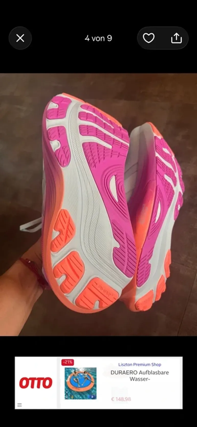 Used Asics Laufschuhe bike — image 4 of 5