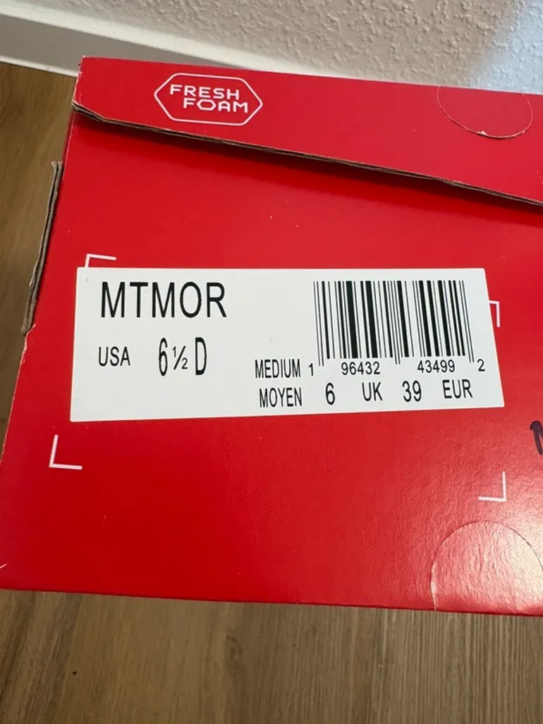 Used New Balance Fresh Foam X More v6 bike — image 9 of 9