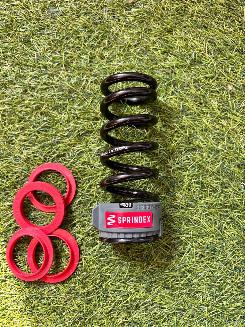 Used Sprindex Coil Spring 65mm 390-430 lbs Rear Suspension