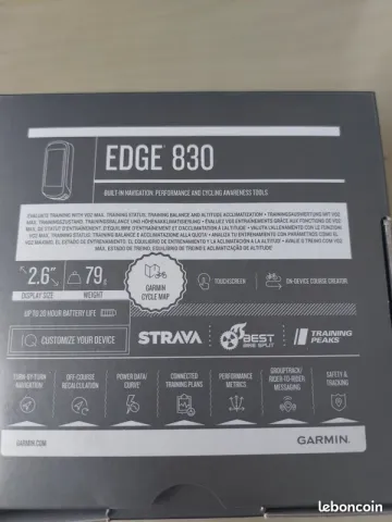 Used Garmin Edge 830 bike — image 10 of 12