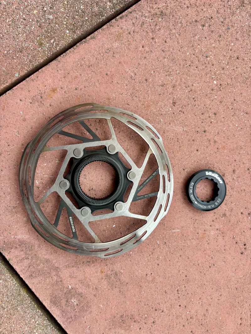 Used Sram Brake Rotor 140mm Brakes
