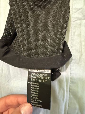 Brugt Alpinestars Paragon Pro Elbow Protector 2024 bike — billede 3 af 3