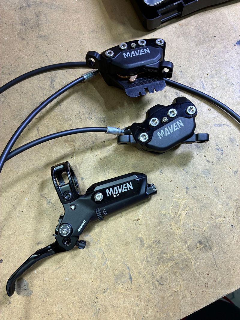 Used Sram Maven SLV Set 2026 Brakes