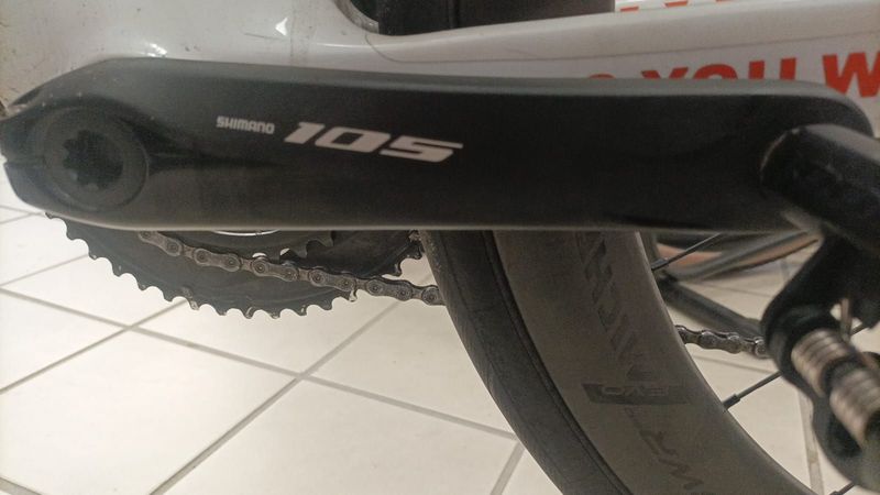 Używany Shimano 105 4iiii Crank 2025 Drivetrain & Pedals