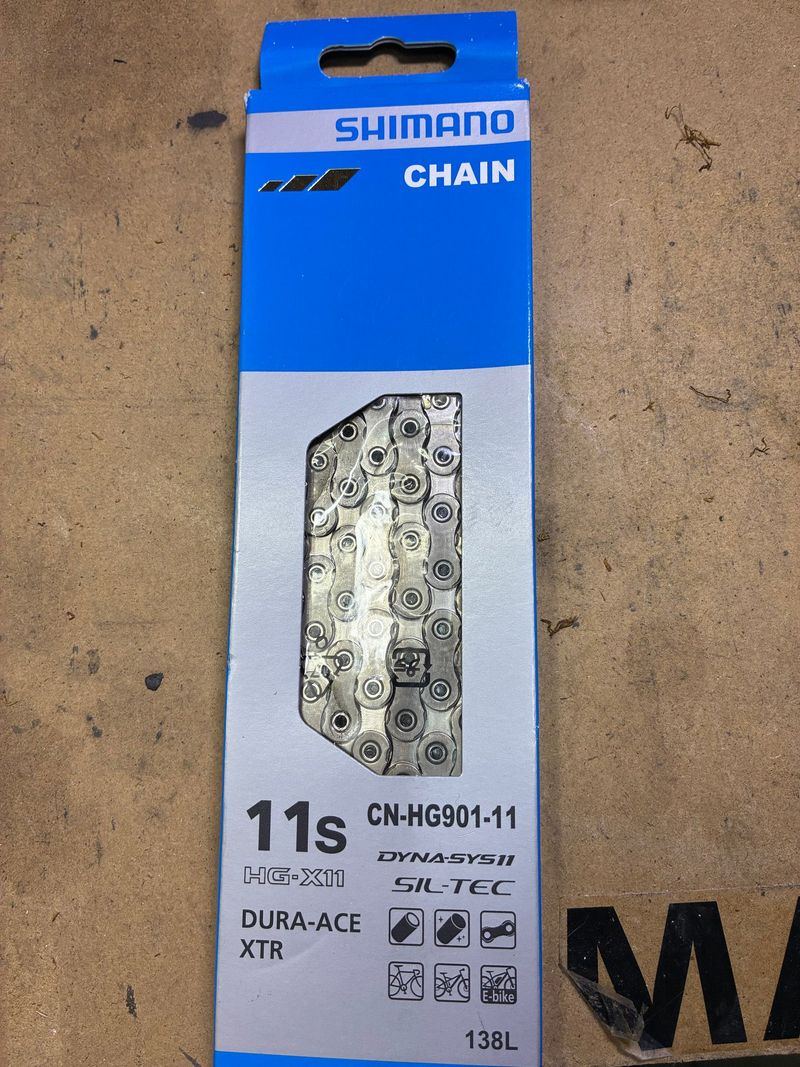 Used Shimano HG901-11 Chain 2025 Drivetrain & Pedals