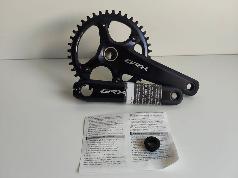 Used Shimano BIELAS GRX RX810 Drivetrain & Pedals