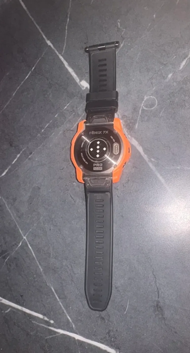 Garmin Fenix 7X Pro Solar bike usato — immagine 5 di 6