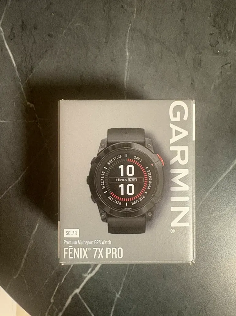 Garmin Fenix 7X Pro Solar bike usato — immagine 2 di 6