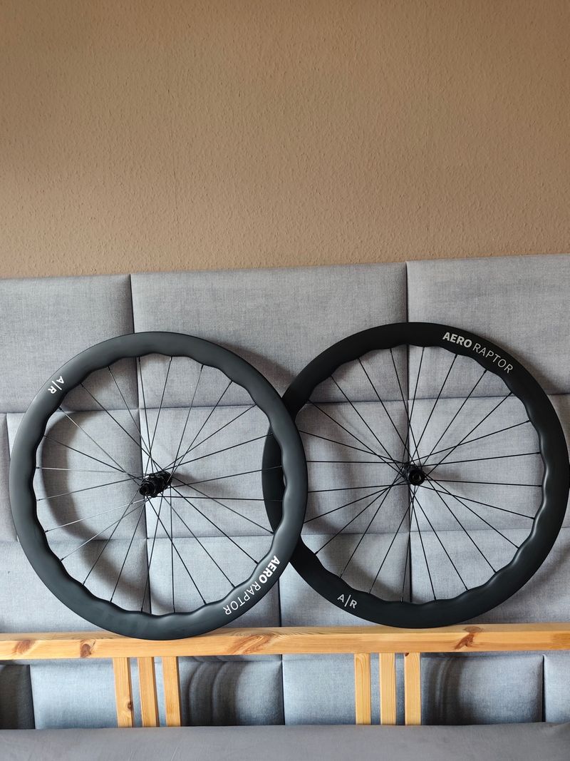 Used Aeroraptor Aero Raptor 50 Wave Wheelset 2025 Wheels