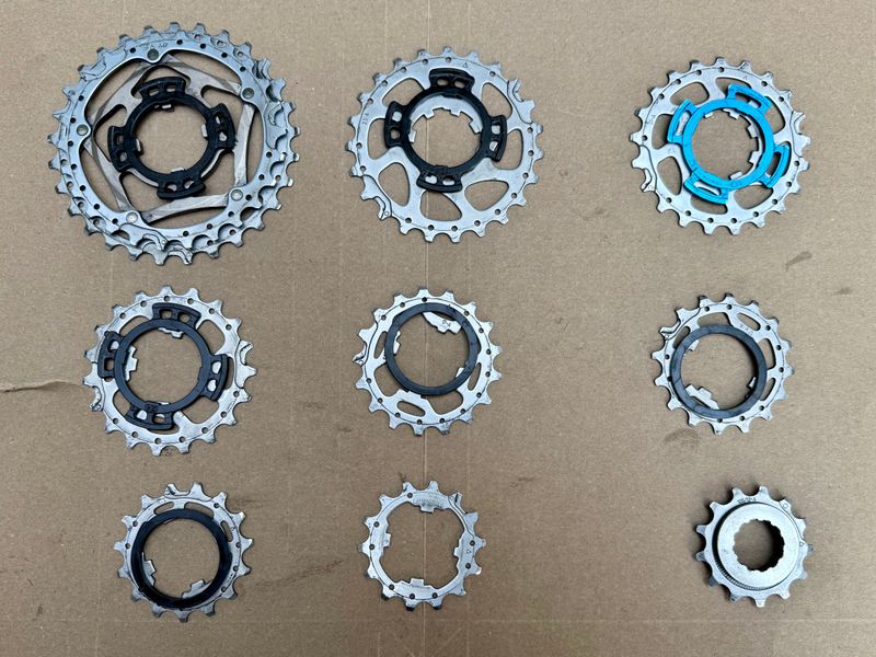 Campagnolo Chorus 13-29 2002 Drivetrain & Pedals usato