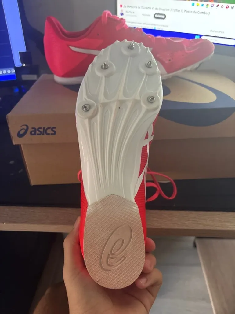 Gebrauchtes Asics Running Spikes bike — Bild 2 von 3