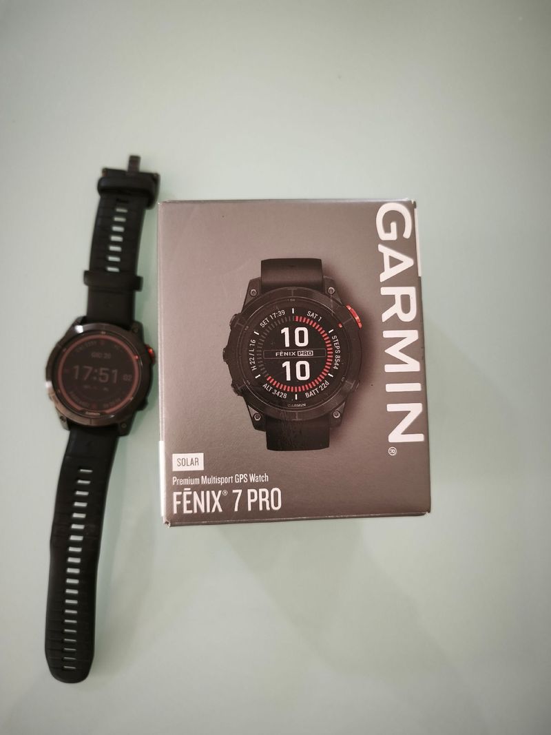 Gebrauchtes Garmin Fenix 7 Pro Solar 2024 Electronics