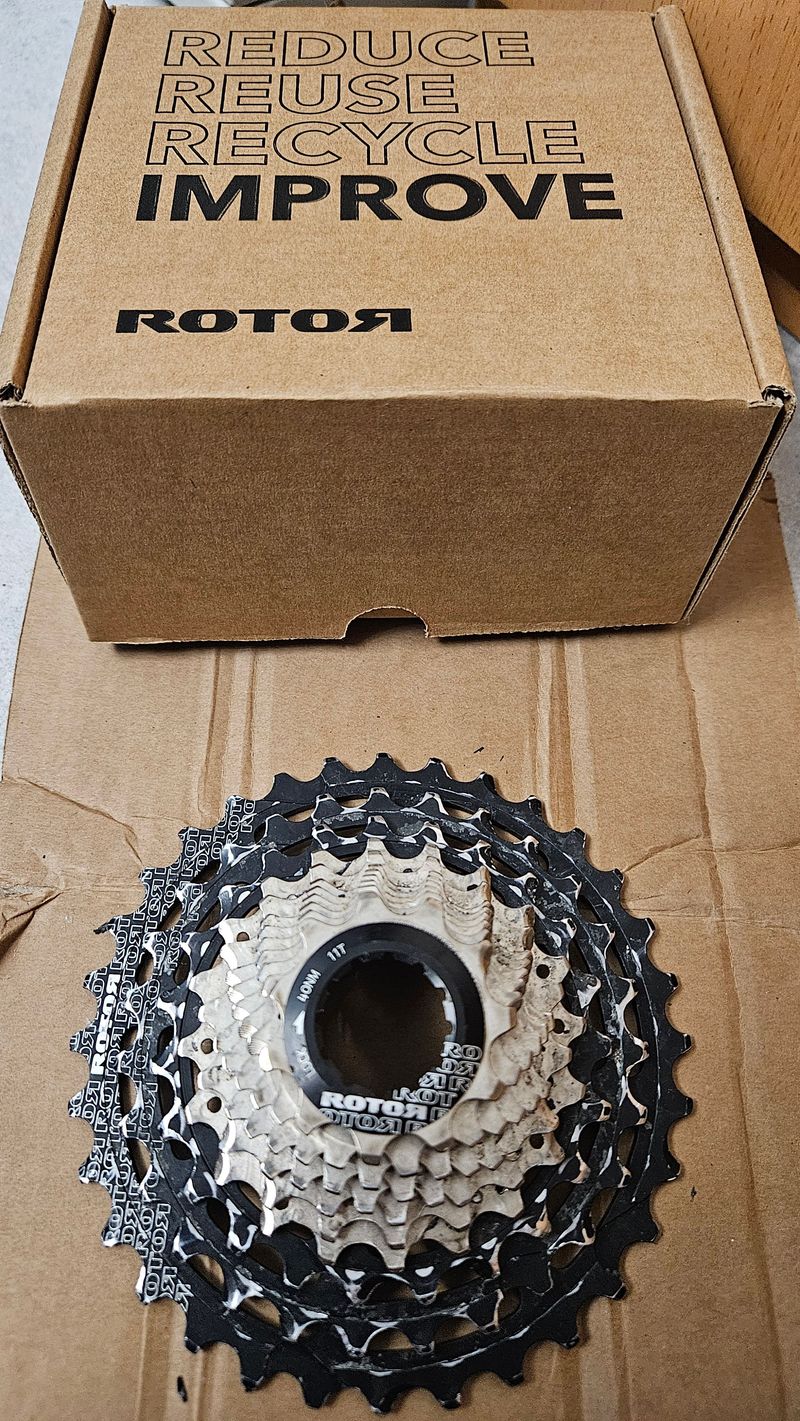 Used Rotor Uno Drivetrain & Pedals