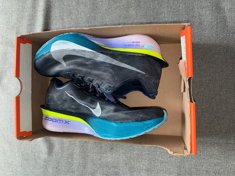 Used White Nike ZoomX Vaporfly Next% 4 Running Shoes