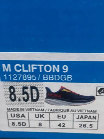 Used Hoka Clifton 9 bike — image 5 of 7