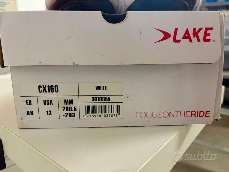 Used Lake CX160 Cycling Shoes