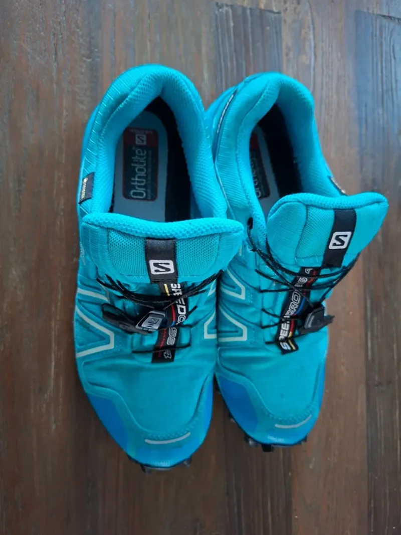 Used Salomon Speed Cross 4 Running Shoes