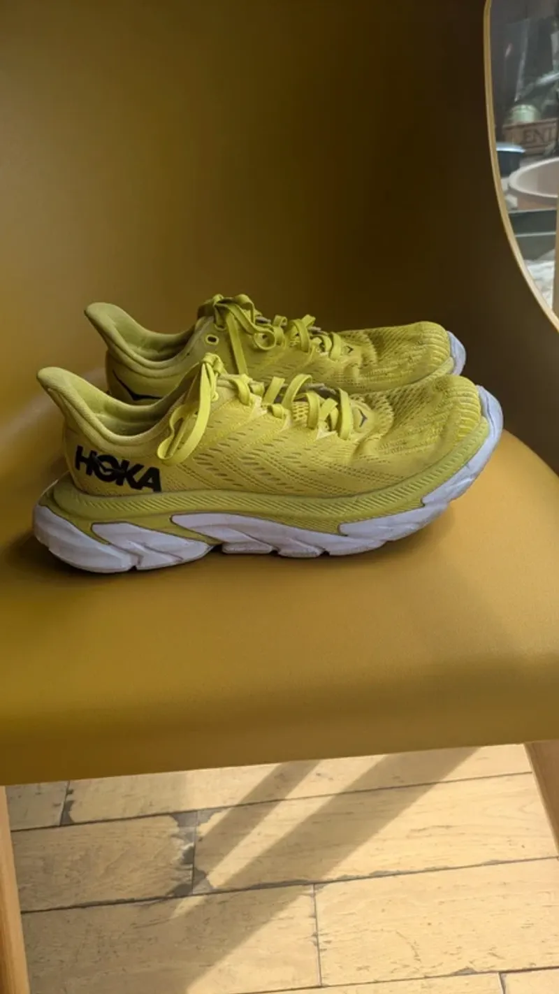 Used Hoka Clifton Edge Running Shoes