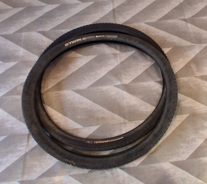 Używany BTWIN 2 neumaticos bici 27.5x2.00 Tyres & Tubes