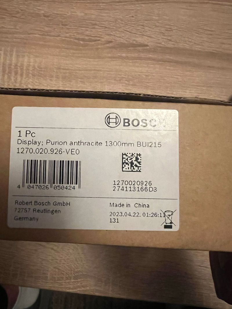 Used Bosch Bosh Purion Cycling Accessories