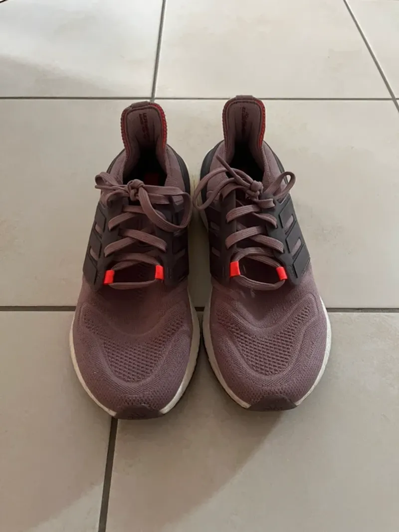 Used Orange Ultraboost 22 Running Shoes