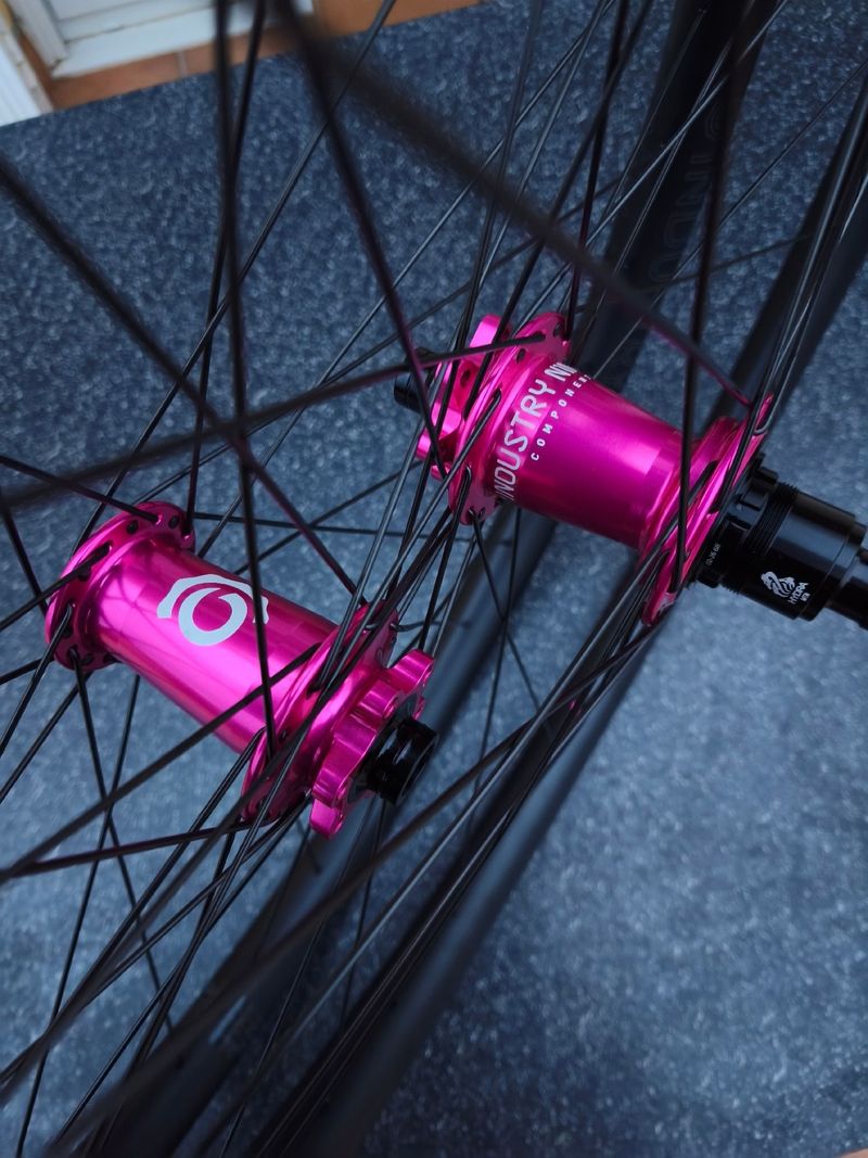 Used Industry Nine Hydra Enduro S 29" Pink Wheels