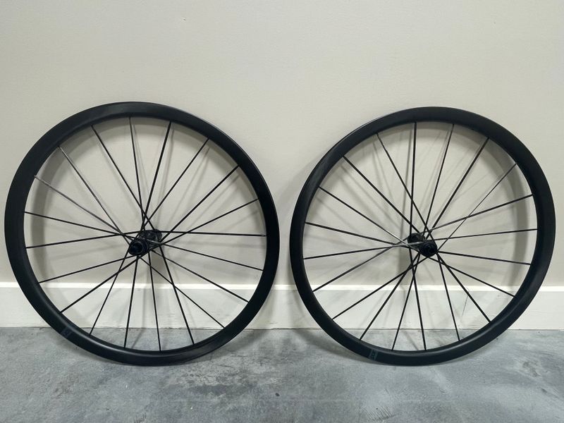 Used Partington R-Series MKII 31/31 Carbon Wheels Wheelset 1084 grams 2026 Wheels