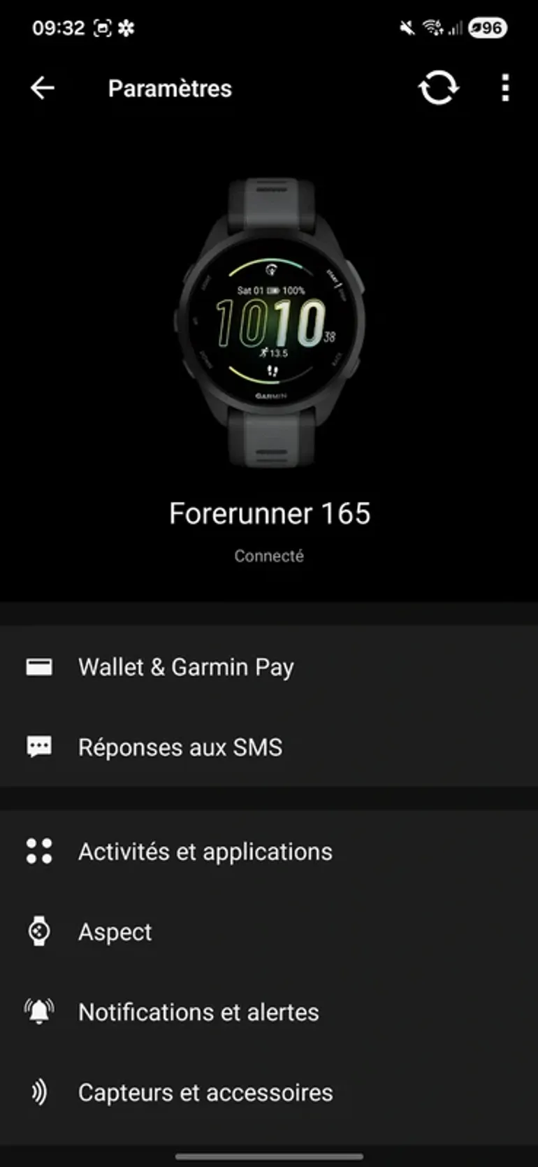 Used Garmin Forerunner 165 bike — image 13 of 13