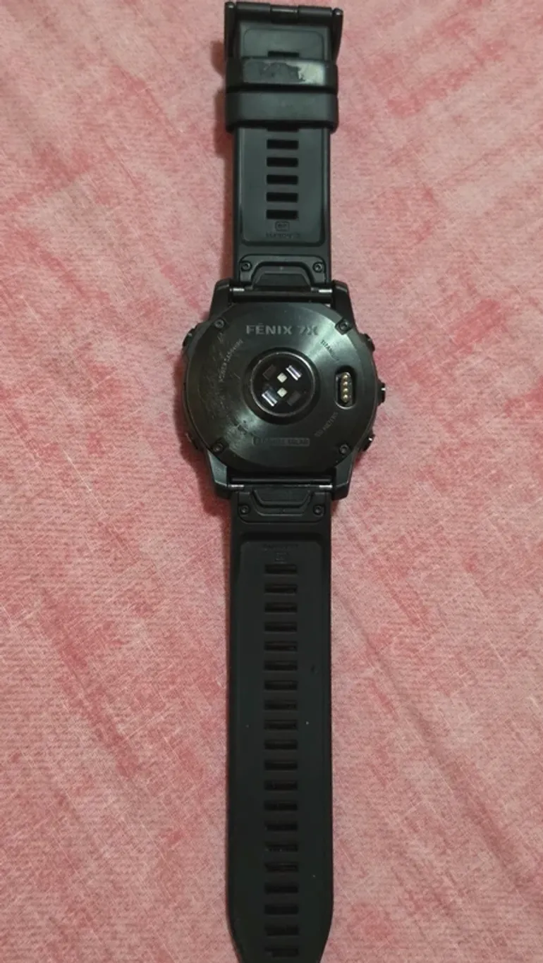 Used Garmin Fenix 7X Sapphire Solar bike — image 2 of 5