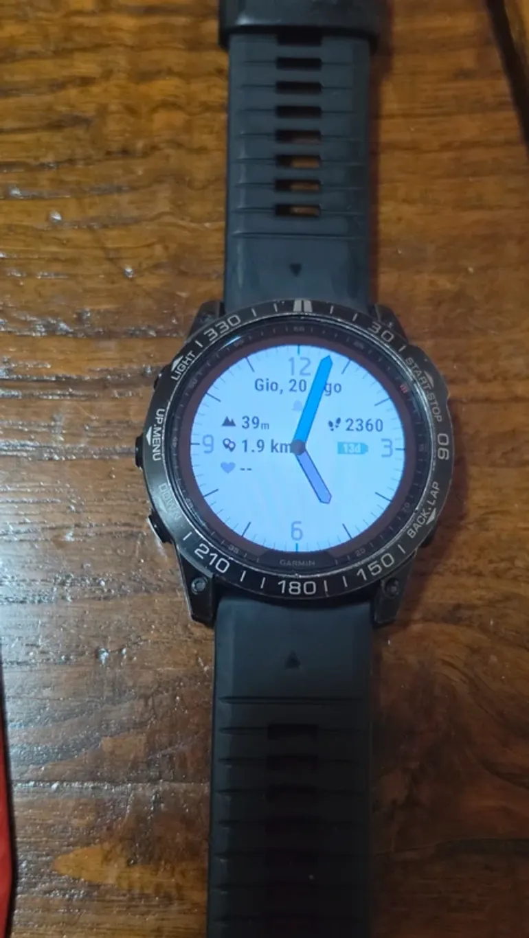 Used Garmin Fenix 7X Sapphire Solar bike — image 3 of 5