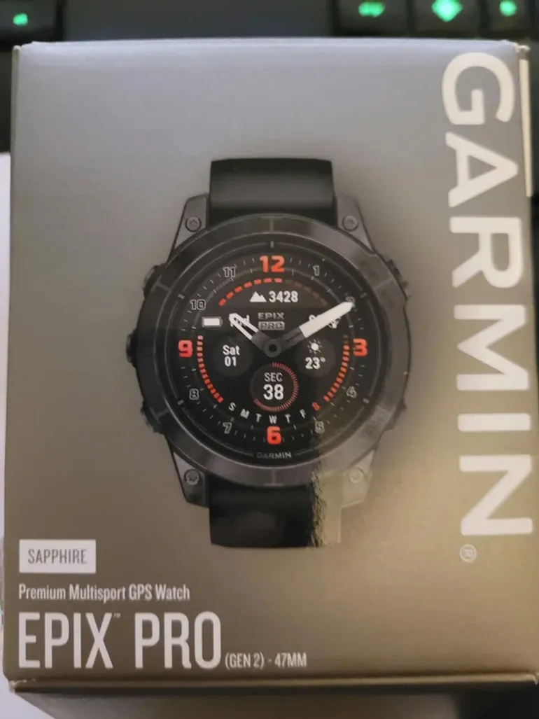 Used Garmin Epix Pro Gen 2 Sapphire 47mm bike — image 4 of 7