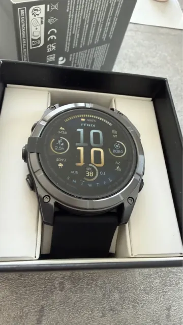 Używany Garmin fenix 8 51 mm Amoled Sapphire bike — zdjęcie 8 z 8