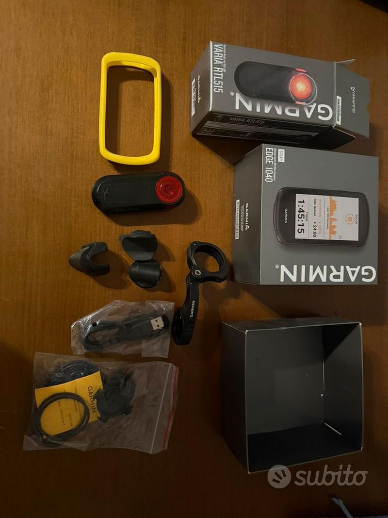 Použité Garmin Edge 1040 + Varia RTL515 2023 Cycling Accessories