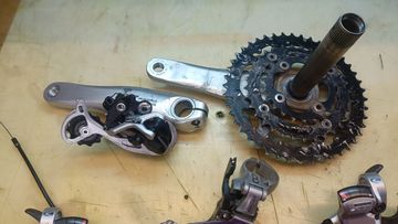 Shimano Deore XT 3x9 Groupset bike de segunda mano — imagen 5 de 6