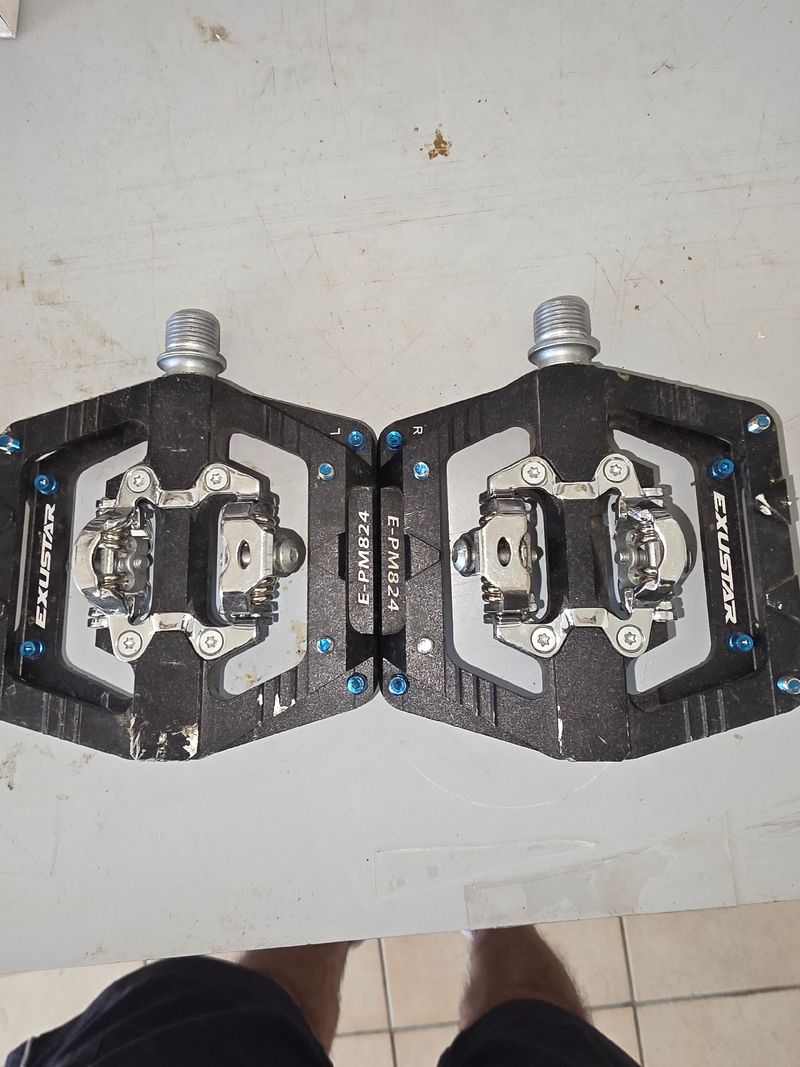 Tweedehands Exustar MTB Pedals Drivetrain & Pedals
