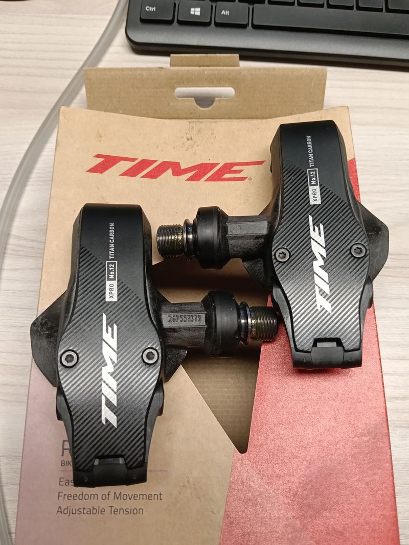 Brugt Time XPRO 12 Titan Carbon 2025 Drivetrain & Pedals