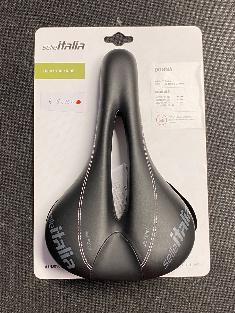 Used Selle Italia Donna Saddle Saddles & Seatposts