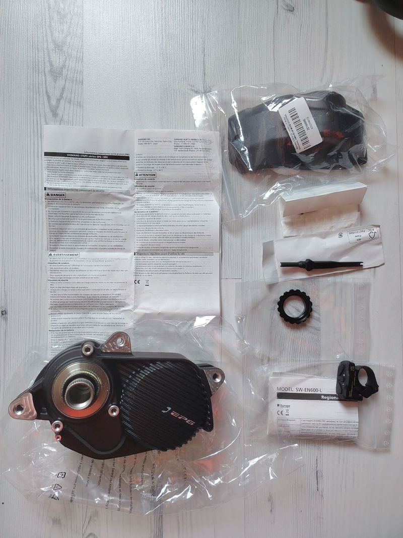 Shimano EP6 Motor + Accessories 2026 Drivetrain & Pedals usato