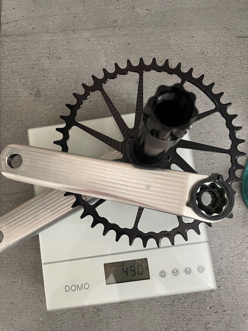 Used Garbaruk Gravel Crankset Drivetrain & Pedals