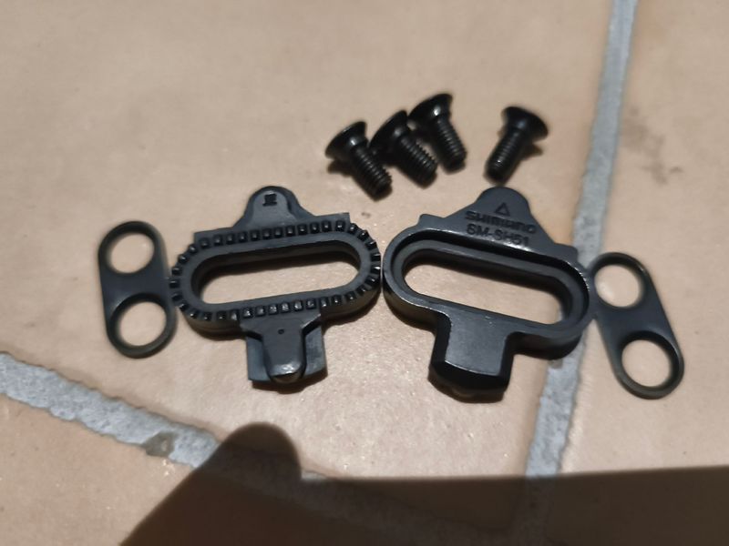 Used Shimano SPD SM-SH51 Cleats Drivetrain & Pedals