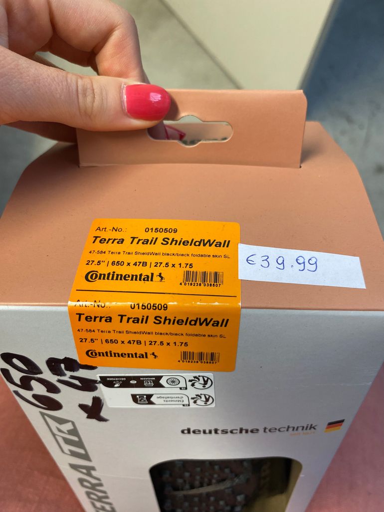 Brugt Continental Terra Trail ShieldWall bike — billede 3 af 3